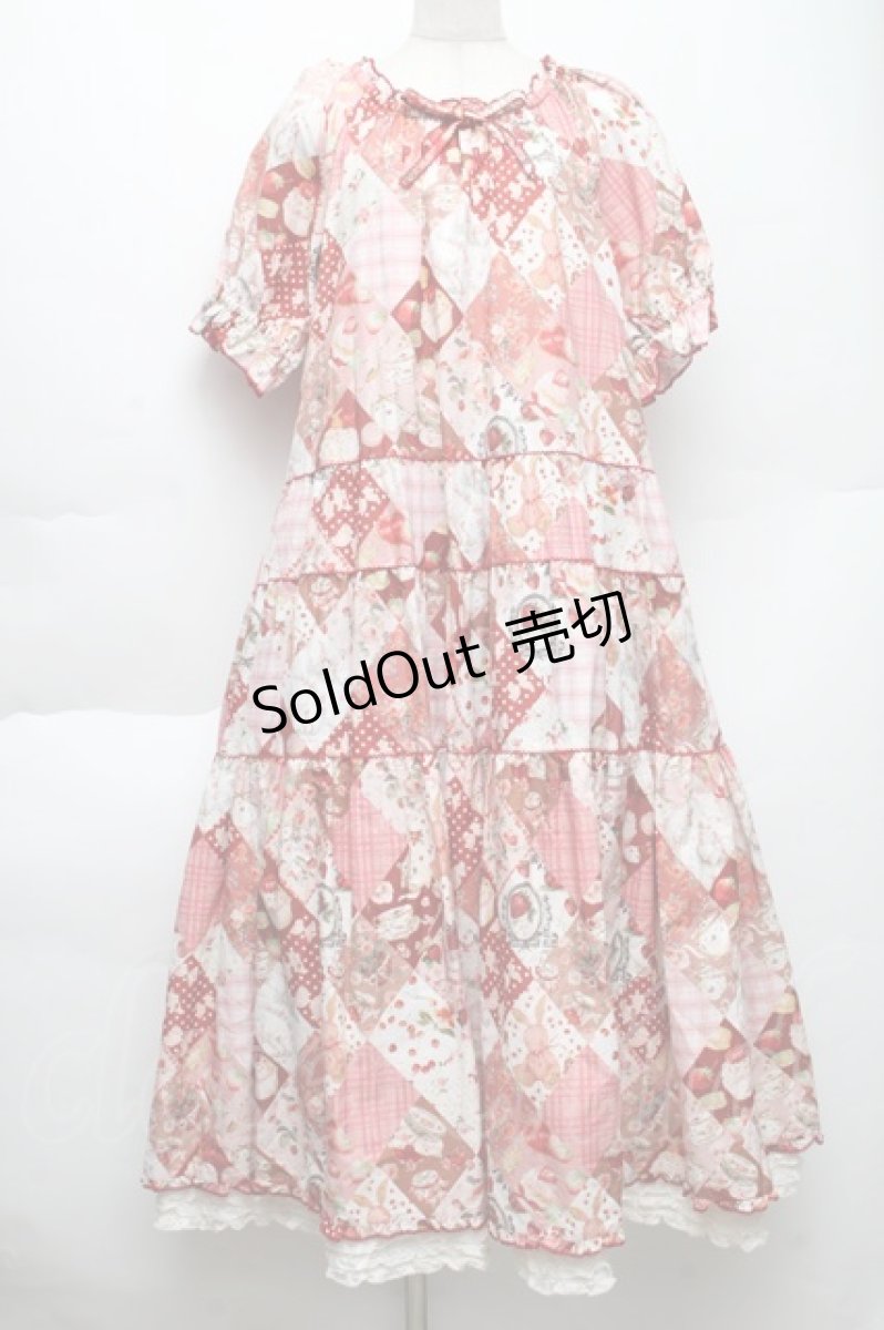 画像1: PINK HOUSE / PH Tea Party ワンピース  ピンク S-25-12-02-031-LO-OP-AS-ZS (1)