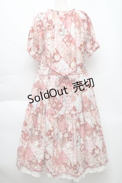 画像2: PINK HOUSE / PH Tea Party ワンピース  ピンク S-25-12-02-031-LO-OP-AS-ZS