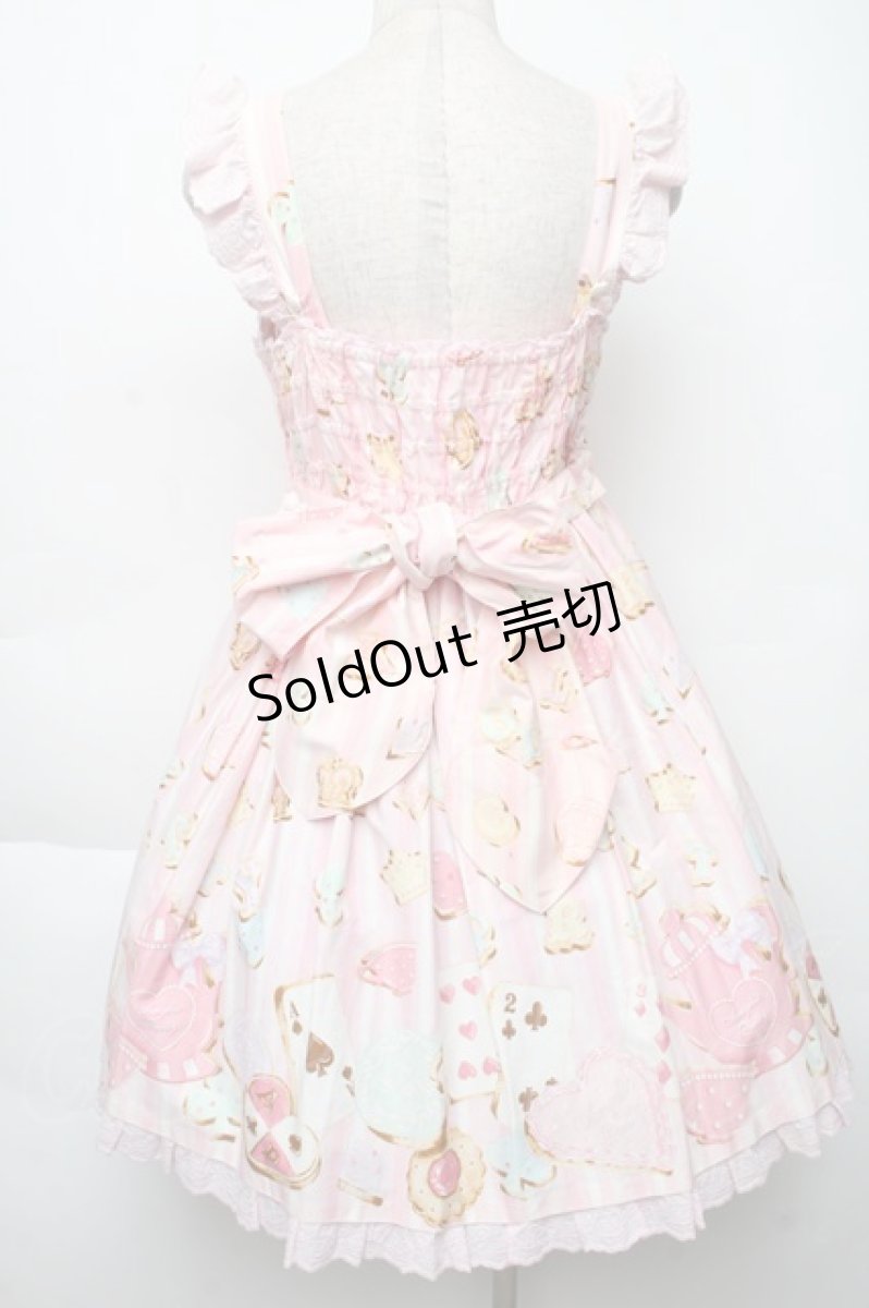 画像2: Angelic Pretty / Wonder Cookieジャンパースカート  ピンク S-25-12-02-032-AP-OP-AS-ZS (2)
