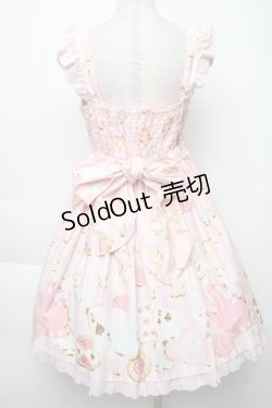 画像2: Angelic Pretty / Wonder Cookieジャンパースカート  ピンク S-25-12-02-032-AP-OP-AS-ZS