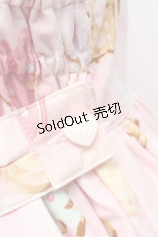 画像5: Angelic Pretty / Wonder Cookieジャンパースカート  ピンク S-25-12-02-032-AP-OP-AS-ZS (5)