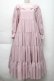 画像1: Maria pipi / リボン&ティアードドレス  ピンク S-25-12-02-033-EL-OP-AS-ZS (1)
