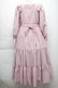 画像2: Maria pipi / リボン&ティアードドレス  ピンク S-25-12-02-033-EL-OP-AS-ZS (2)