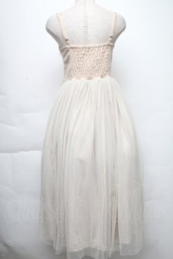 画像2: F&A / レースアップチュールキャミワンピース  キナリ S-25-12-02-034-LO-OP-HR-ZT173