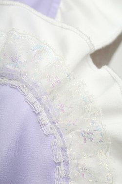 画像4: Nile Perch / ハートエプロンジャンパースカート  ラベンダー S-25-12-02-041-LO-OP-HR-ZS