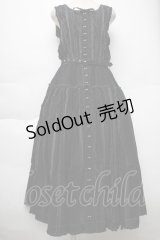 PINK HOUSE / ノースリーブワンピース  黒 S-25-12-02-046-LO-OP-HR-ZS