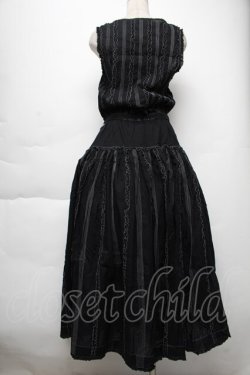 画像2: PINK HOUSE / ノースリーブワンピース  黒 S-25-12-02-046-LO-OP-HR-ZS