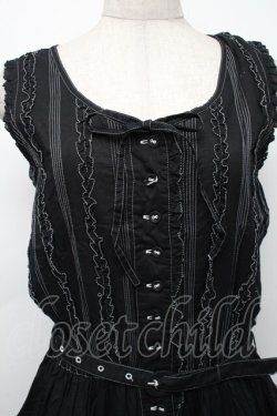 画像3: PINK HOUSE / ノースリーブワンピース  黒 S-25-12-02-046-LO-OP-HR-ZS