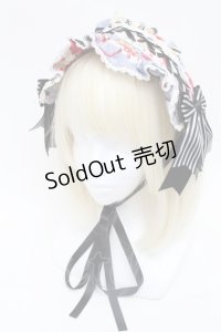 metamorphose / Wonder Card Alice あみあげヘッドドレス  サックス S-25-12-02-006-ME-AC-HR-ZS