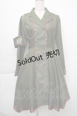 画像1: Amavel / Valiant Knight ヘムラインワンピース  カーキ S-25-12-02-047-CA-OP-HR-ZS