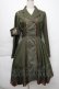 画像1: Amavel / Valiant Knight ヘムラインワンピース  カーキ S-25-12-02-047-CA-OP-HR-ZS (1)