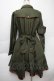 画像2: Amavel / Valiant Knight ヘムラインワンピース  カーキ S-25-12-02-047-CA-OP-HR-ZS (2)