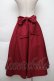 画像2: F&A / コルセットベルト2wayフレアースカート  ワイン S-25-12-02-055-LO-SK-HR-ZS (2)