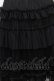 画像3: axes femme / フリルチュールティアードスカート  黒 S-25-12-02-058-AX-SK-AS-ZS (3)