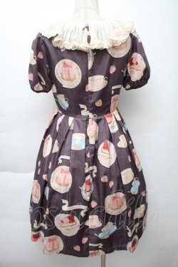 画像2: Leur Getter / Strawberry Party袖付ワンピース  ダークグレー S-25-12-02-060-LU-OP-HR-ZS