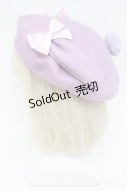 画像3: Nile Perch / うさぎさんベレー帽  ラベンダー S-25-12-02-008-LO-ZA-HR-ZS