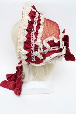 画像3: Hoshibako Works / 西洋人形魔法ボンネット  ボルドー S-25-12-02-009-LO-AC-HR-ZS