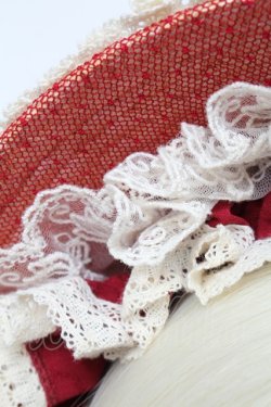 画像7: Hoshibako Works / 西洋人形魔法ボンネット  ボルドー S-25-12-02-009-LO-AC-HR-ZS