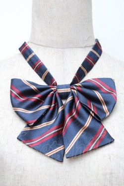 画像1: LOLITA / リボンネクタイ  紺 S-25-12-02-013-LO-ZA-HR-ZS