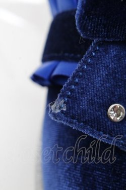 画像6: Ank Rouge / キラキラビジューベロアリボン厚底シューズ LL ブルー S-25-12-02-017-CA-SH-HR-ZS