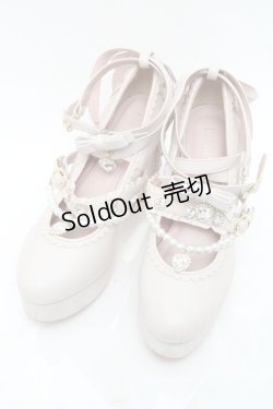 画像1: LIZ LISA / ビジューｘパールストラップヒールパンプス 3 ピンク S-25-12-02-019-LO-SH-HR-ZS