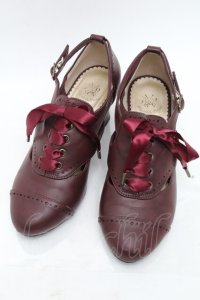 ALICE and the PIRATES / クラシカルコンビパンプス  ボルドー S-25-12-02-021-PA-SH-HR-ZS
