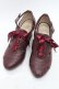 画像1: ALICE and the PIRATES / クラシカルコンビパンプス  ボルドー S-25-12-02-021-PA-SH-HR-ZS (1)