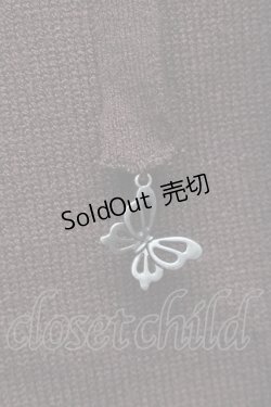 画像3: axes femme / チョーカー風ストラップニット  ブラウン S-25-12-02-024-AX-TO-AS-ZS