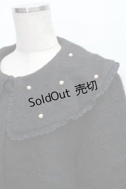 画像3: Maria pipi / パールカラーふわふわシャギーコート  黒 S-25-12-04-042-EL-CO-AS-ZS