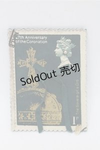 Jane Marple / ロイヤルスタンプブローチ  グリーン S-25-12-04-006-JM-BG-HR-ZS