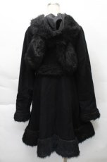 画像2: PUTUMAYO / うさ耳コート  黒 S-25-12-04-043-PT-CO-AS-ZS (2)
