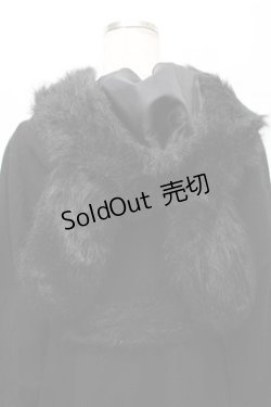 画像3: PUTUMAYO / うさ耳コート  黒 S-25-12-04-043-PT-CO-AS-ZS