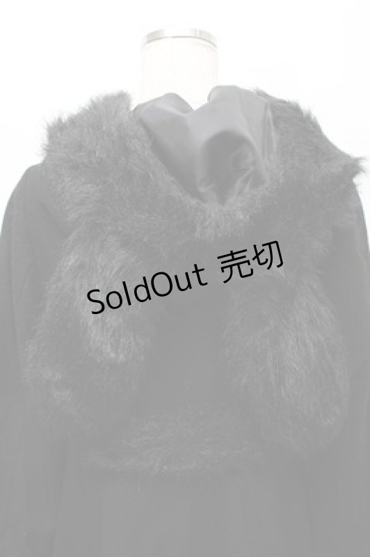 画像3: PUTUMAYO / うさ耳コート  黒 S-25-12-04-043-PT-CO-AS-ZS (3)