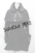 GOTH / ケープ付ロングコート  黒 S-25-12-04-045-GO-TO-HR-ZS