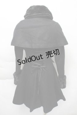 画像2: GOTH / ケープ付ロングコート  黒 S-25-12-04-045-GO-TO-HR-ZS