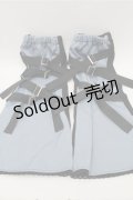 PUNK / バイカラーレッグカバー  黒ｘブルー S-25-12-04-007-PU-ZA-HR-ZS