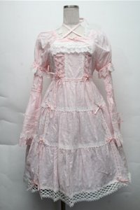 BABY,THE STARS SHINE BRIGHT / はわせドールワンピース&ヘッドドレスセット  ピンク S-25-12-04-051-BA-OP-HR-ZS