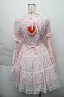 画像2: BABY,THE STARS SHINE BRIGHT / はわせドールワンピース&ヘッドドレスセット  ピンク S-25-12-04-051-BA-OP-HR-ZS