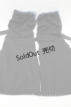 画像2: PUNK / バイカラーレッグカバー  黒ｘブルー S-25-12-04-007-PU-ZA-HR-ZS