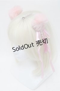 LOLITAその他 / チャイナクリップ  ピンク S-25-12-04-008-LO-AC-HR-ZS