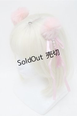 画像1: LOLITAその他 / チャイナクリップ  ピンク S-25-12-04-008-LO-AC-HR-ZS