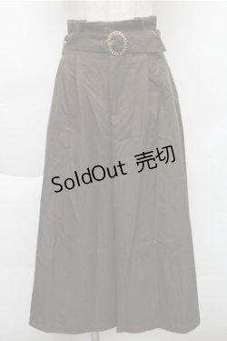 画像1: an another angelus / チェーンバックルロングキュロット  カーキ S-25-12-04-064-CA-PA-HR-ZT517