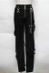 画像1: KILL STAR / チェーン付きストレッチスキニーパンツ XS 黒 S-25-12-04-065-SL-PA-HR-ZS (1)