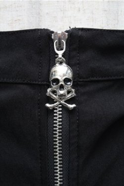 画像3: KILL STAR / チェーン付きストレッチスキニーパンツ XS 黒 S-25-12-04-065-SL-PA-HR-ZS