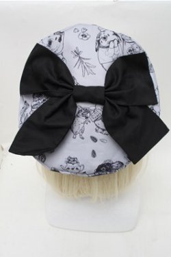 画像1: ATELIER　Ruby / 森の中のティーパーティーベレー  グレー S-25-12-04-010-EL-AC-AS-ZS