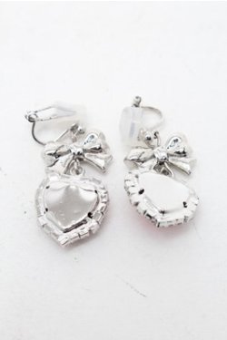 画像2: LOLITA / ハートイヤリング  赤 S-25-12-04-002-LO-AC-HR-ZS