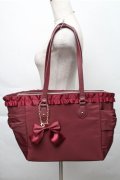 m petit by misako / トートバッグ  ワイン S-25-12-04-017-LO-BG-HR-ZS