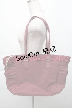 画像2: m petit by misako / トートバッグ  ワイン S-25-12-04-017-LO-BG-HR-ZS