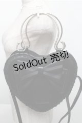 BABY,THE STARS SHINE BRIGHT / リボンハートバッグ  黒 S-25-12-04-018-BA-JA-HR-ZS