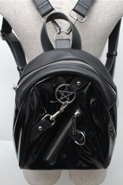 画像1: KILLSTAR / Untamed Mini Backpack  黒 S-25-12-04-019-PU-BG-HR-ZS
